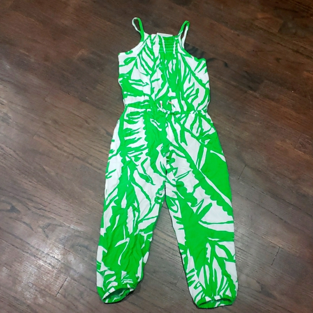 Lilly Pulitzer Romper green worn once